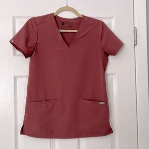 Figs Scrubs Limited Edition Mauve XXS Casma Top